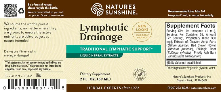 organic lymphatic drainage drops
