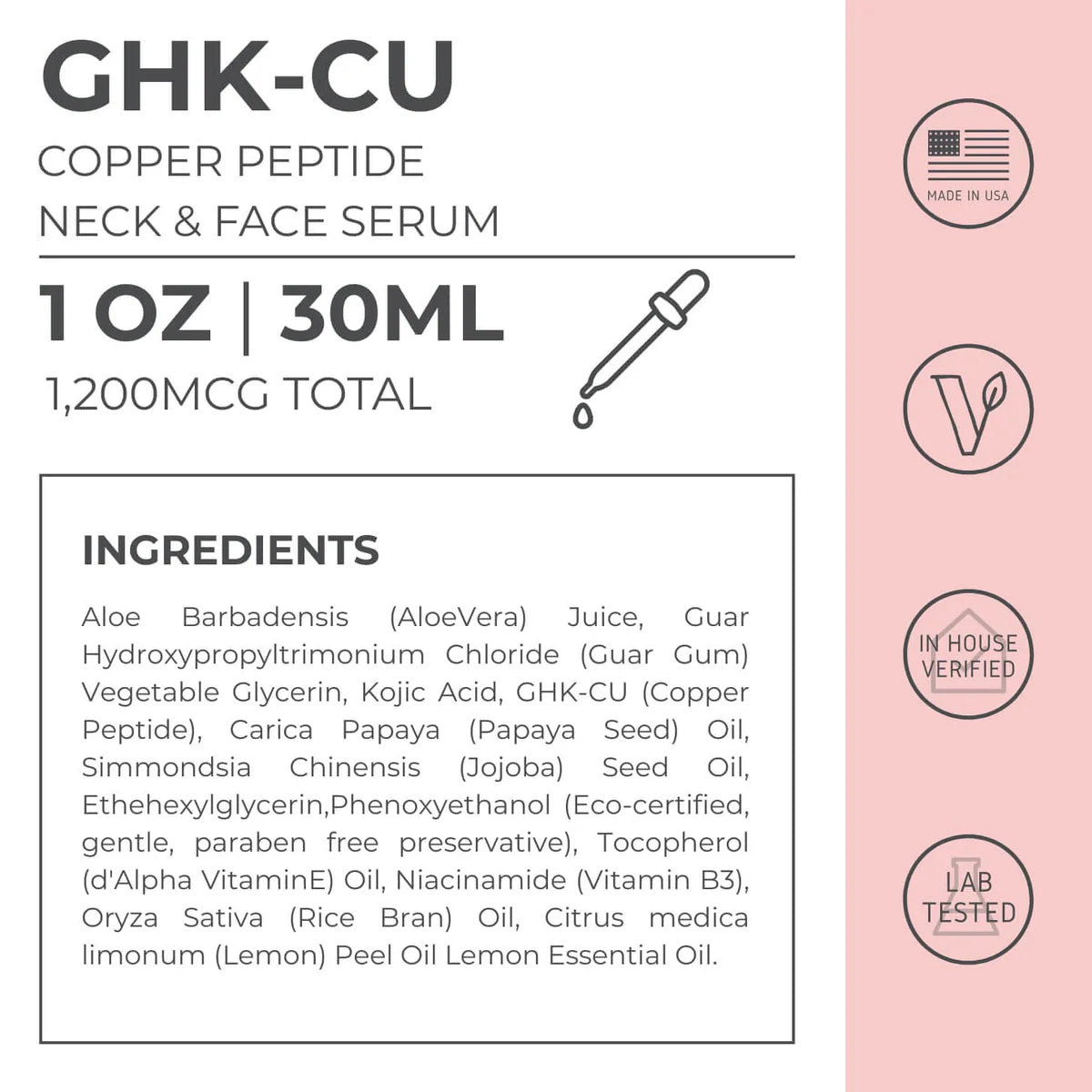 GHK-Cu Peptides Serum